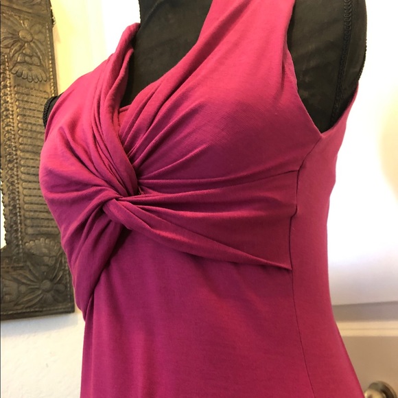 MaxMara Sleeveless Mid-Length Knit Dress | Pink - Picture 1 of 6